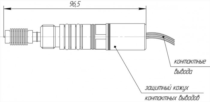 Исполнение ПДТК-Р-П-Т-30-Ч0 габаритные размеры